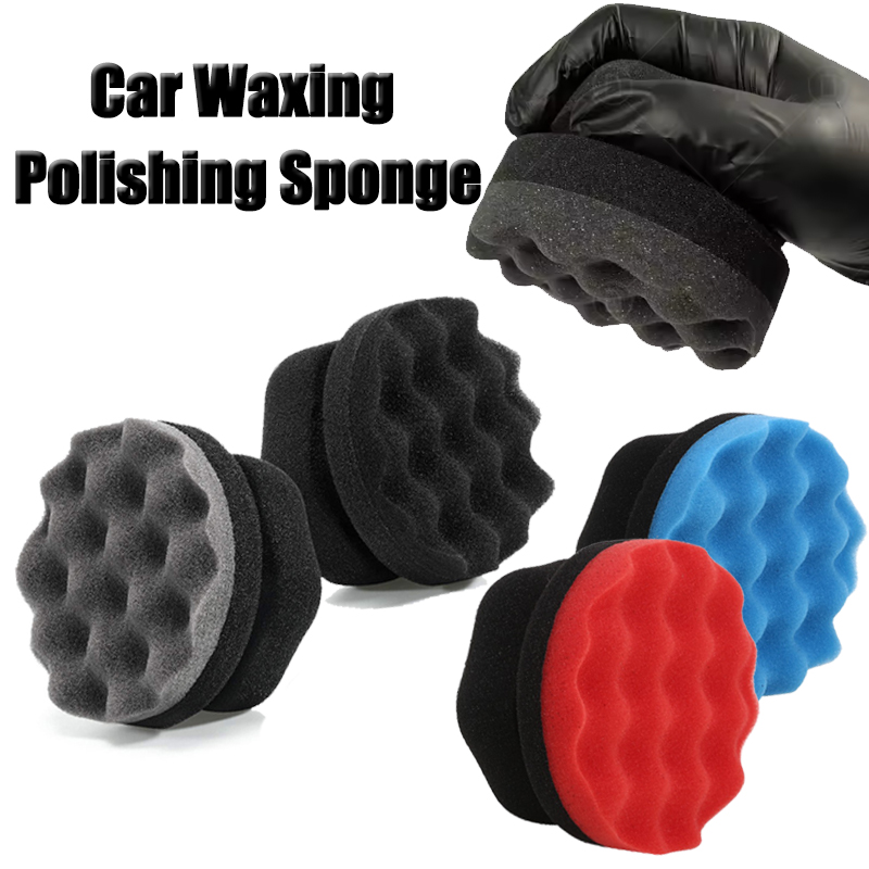 Wax Applicator Pad - Auto Wachs Polieren Schwamm Sechseckigen Grip