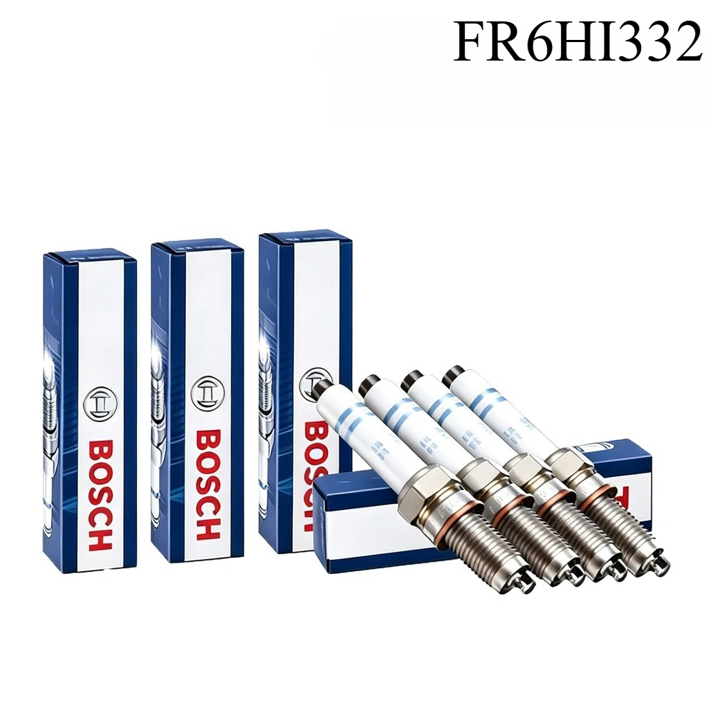 Bosch Spark Plug Iridium - Bosch FR6HI332 Doppel-Iridium-Zündkerze für VW Golf