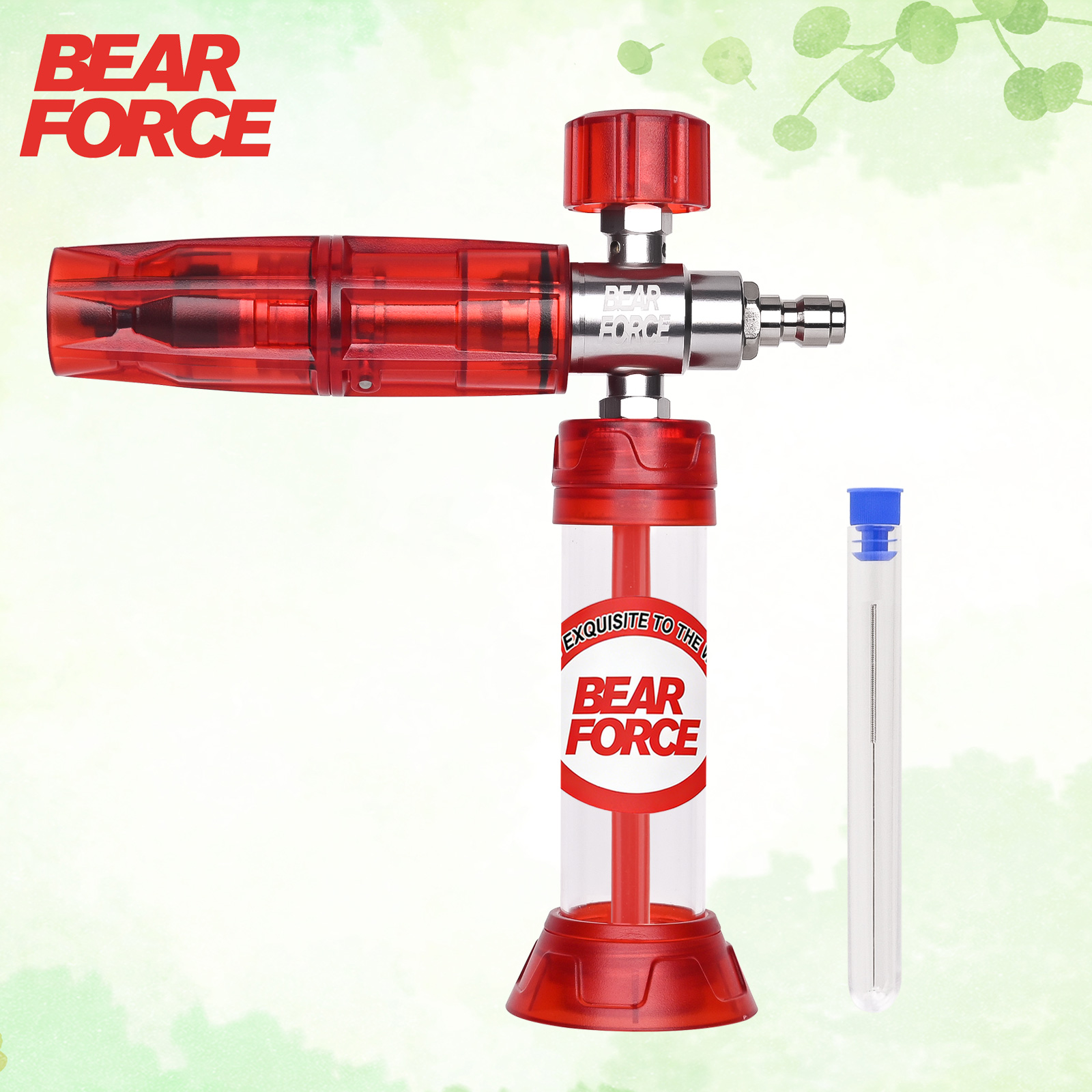 Pressure Washer Foam Gun - BEAR FORCE Verbesserte Mini-Schaumkanone Pro mit
