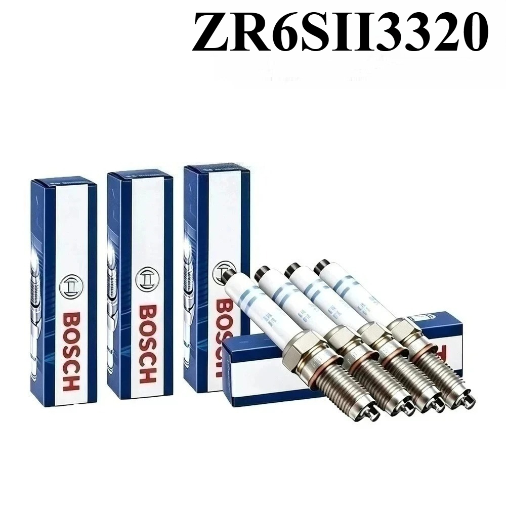 Bosch Spark Plug Iridium - Bosch ZR6SII3320 Zündkerze geeignet für Mercedes