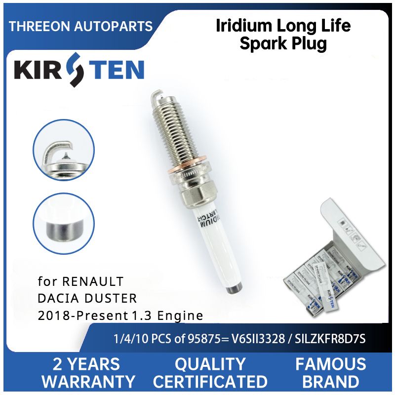 Bosch Spark Plug Iridium - KIRSTEN Iridium Zündkerze für Renault CLIO
