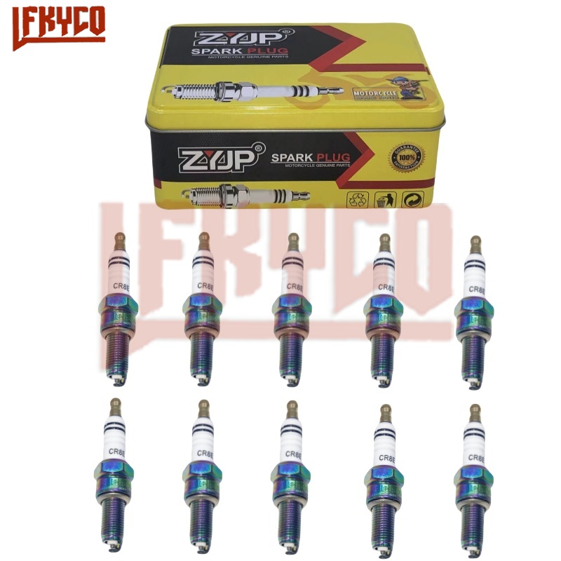 Bosch Spark Plug Iridium - 10PCS CR8E Iridium Taschenlampe Zündkerzen Zündkerze