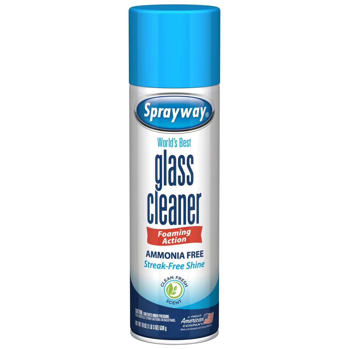 Glass Cleaner Streak - Glasreiniger ohne Ammoniak, Aerosol - 19oz: