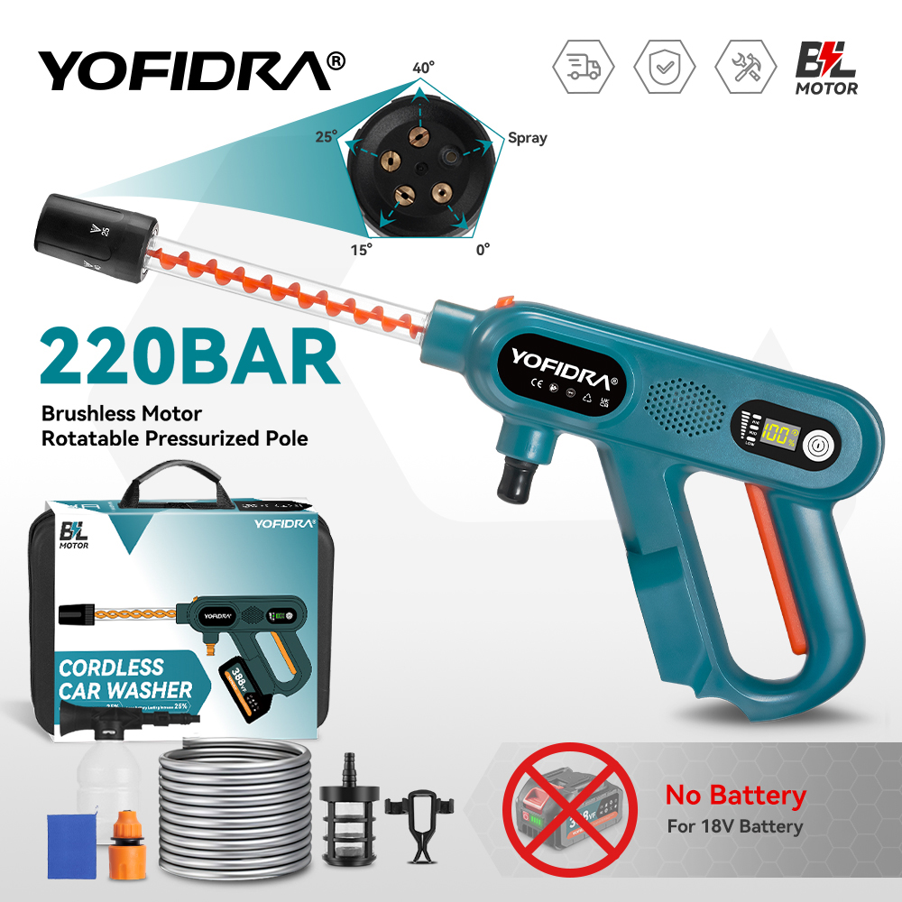 YOFIDRA 3500 W Bürstenlose Hoc – Car Shampoo Ph Bewertung und Preis