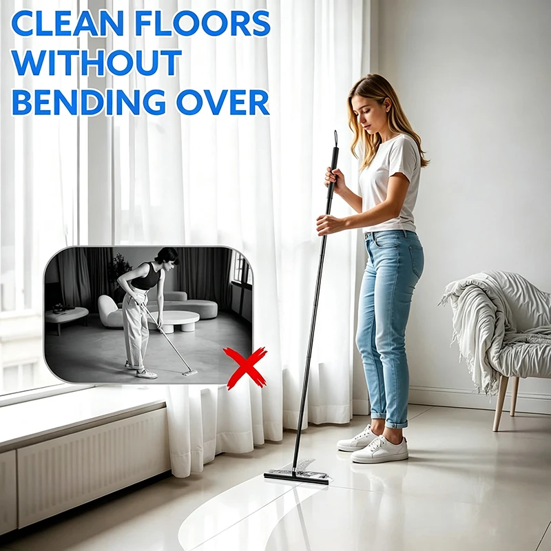 Teleskopischer Fensterabzieher – Glass Cleaner Streak Bewertung und Preis