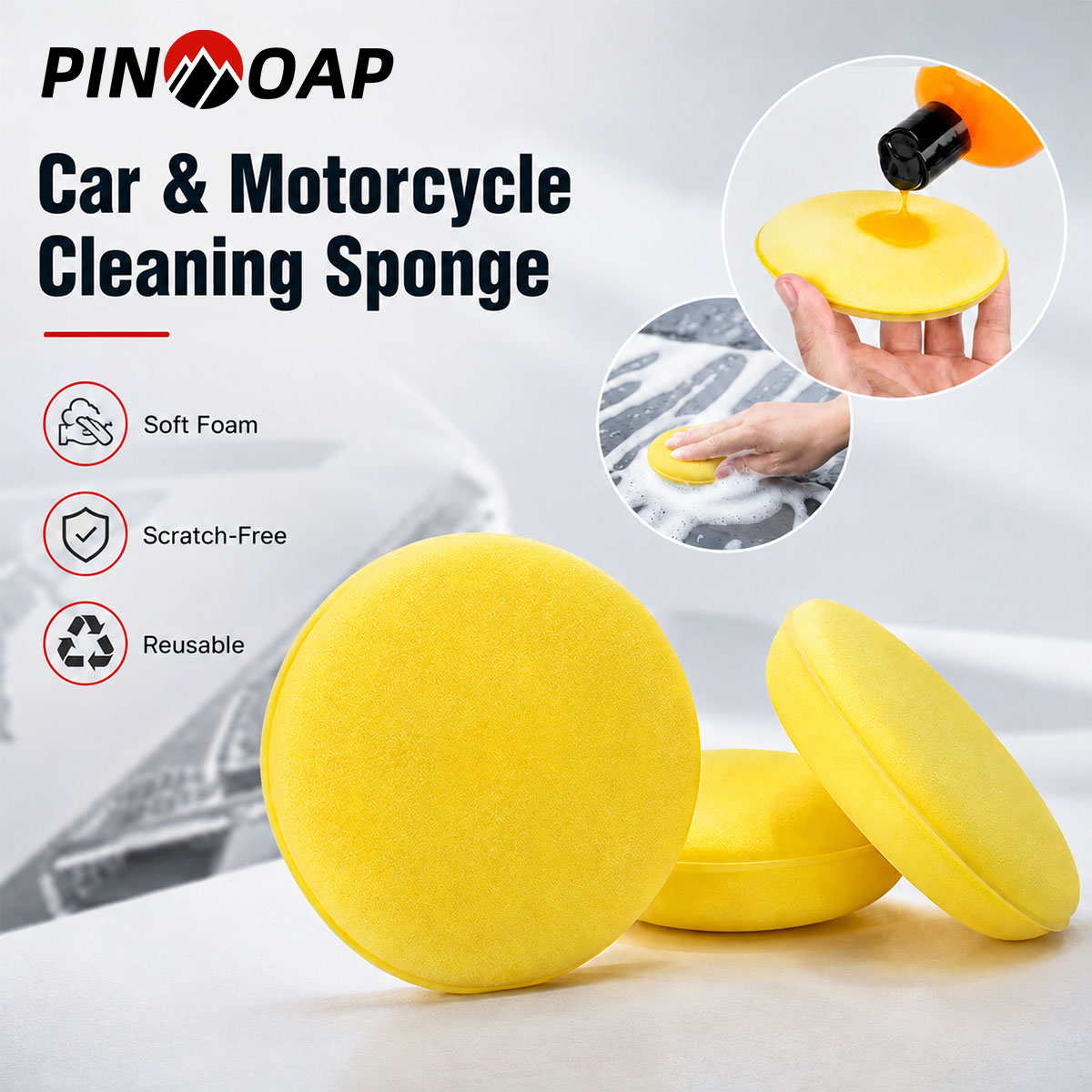 PINMOAP 3/5/12/24P Auto Fahrra – Wax Applicator Pad Bewertung und Preis