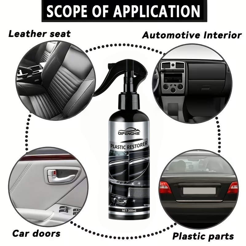 300ml Langanhaltender Kunststo – Trim Restorer Plastic Bewertung und Preis