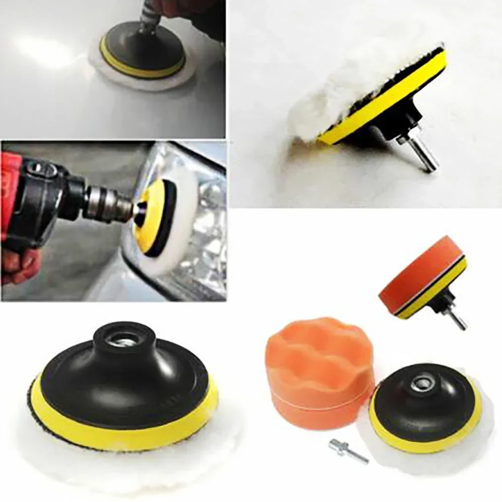 6-teiliges Schaumstoff-Polierp – Polish Pad Set Buffer Bewertung und Preis