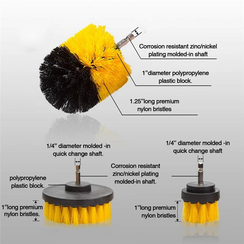 15-teiliges Elektrisches Boden – Car Cleaning Brush Bewertung und Preis